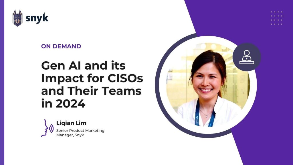 GEN AI and its impact for cisos and their teams in 2024